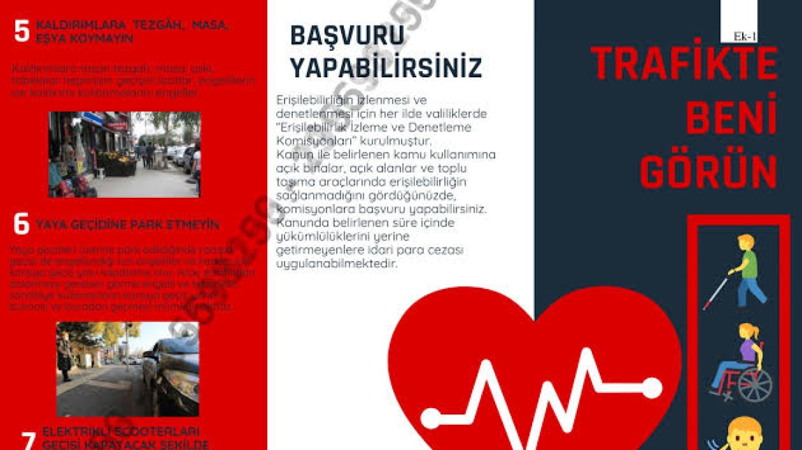 Karayolu Trafik Güvenliği Eylem Planı Kapsamında Hazırlanan Broşür